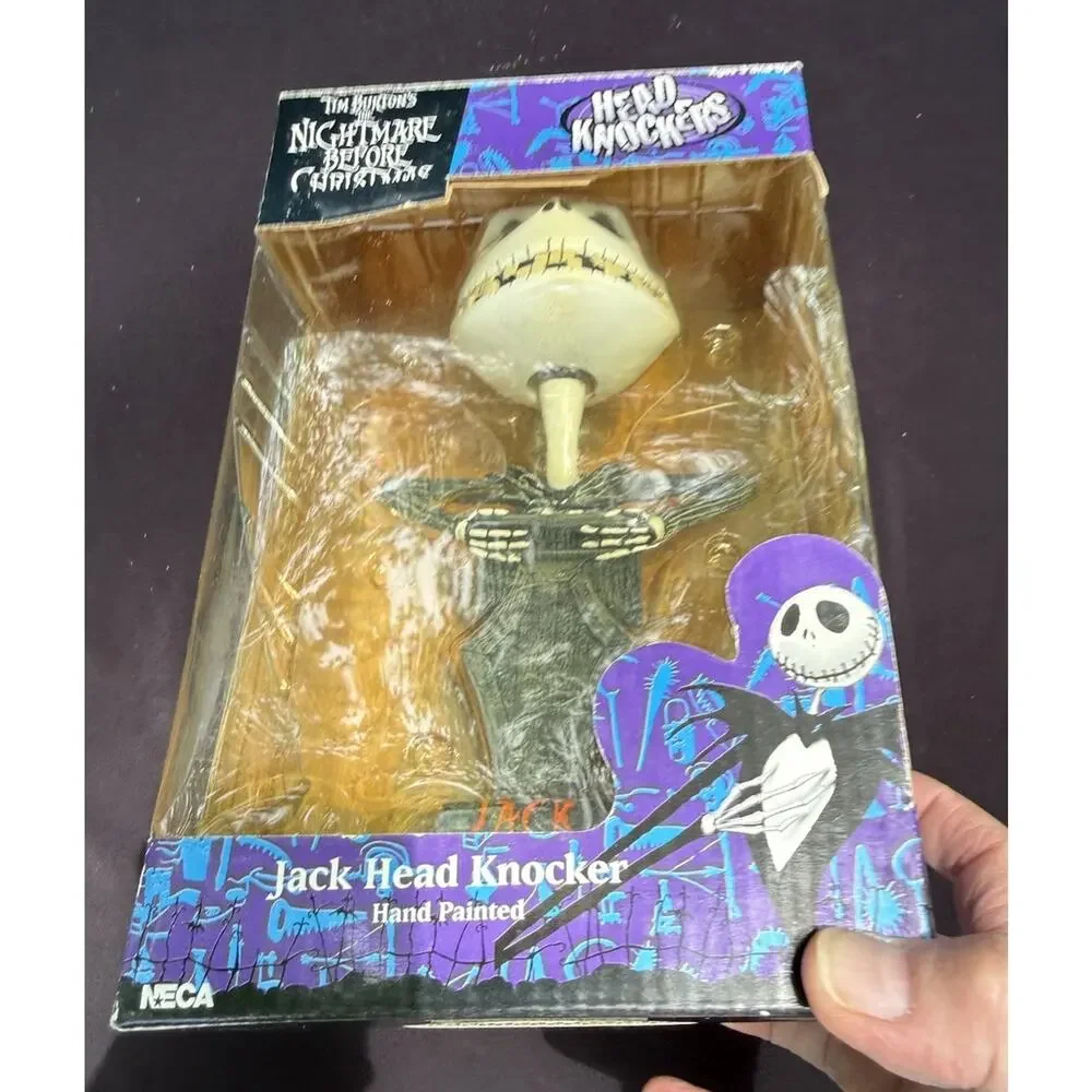Disney Store The Nightmare Before Christmas Head Knockers Jack Skellington NEW